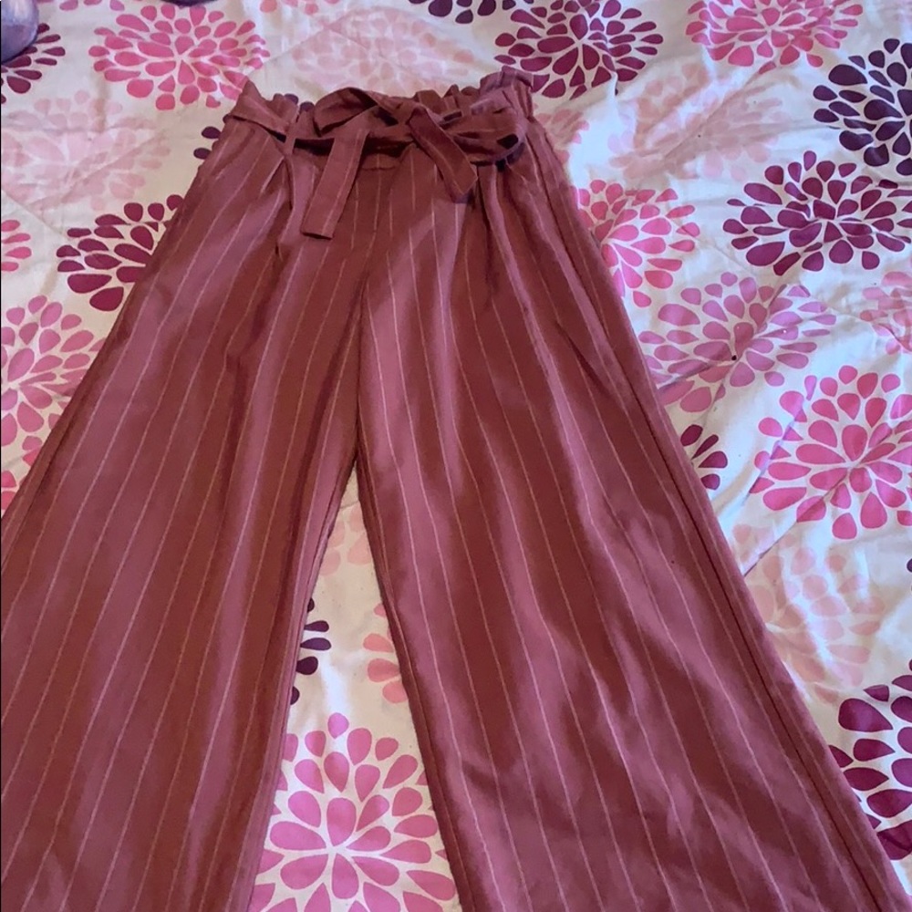 Pink Flare pants
